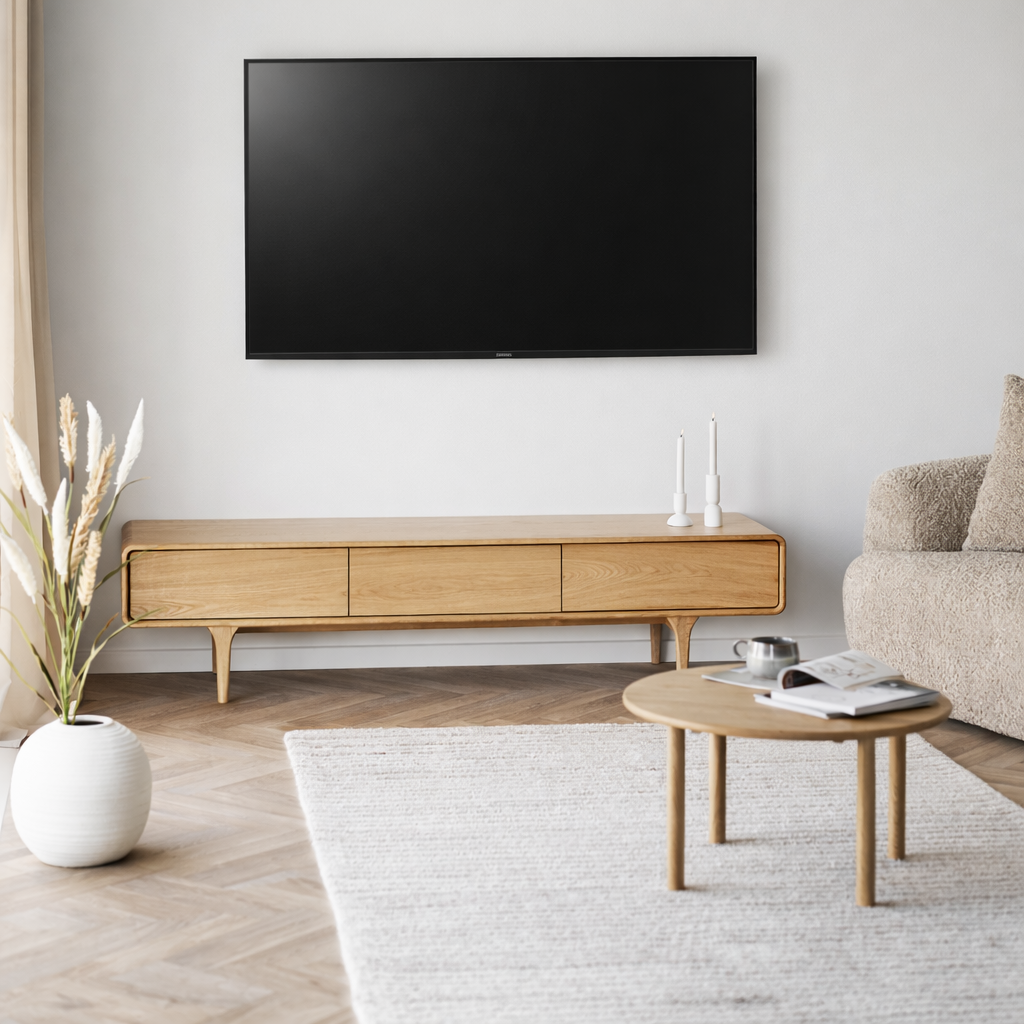 Darwin TV-bänk – Natur Ek