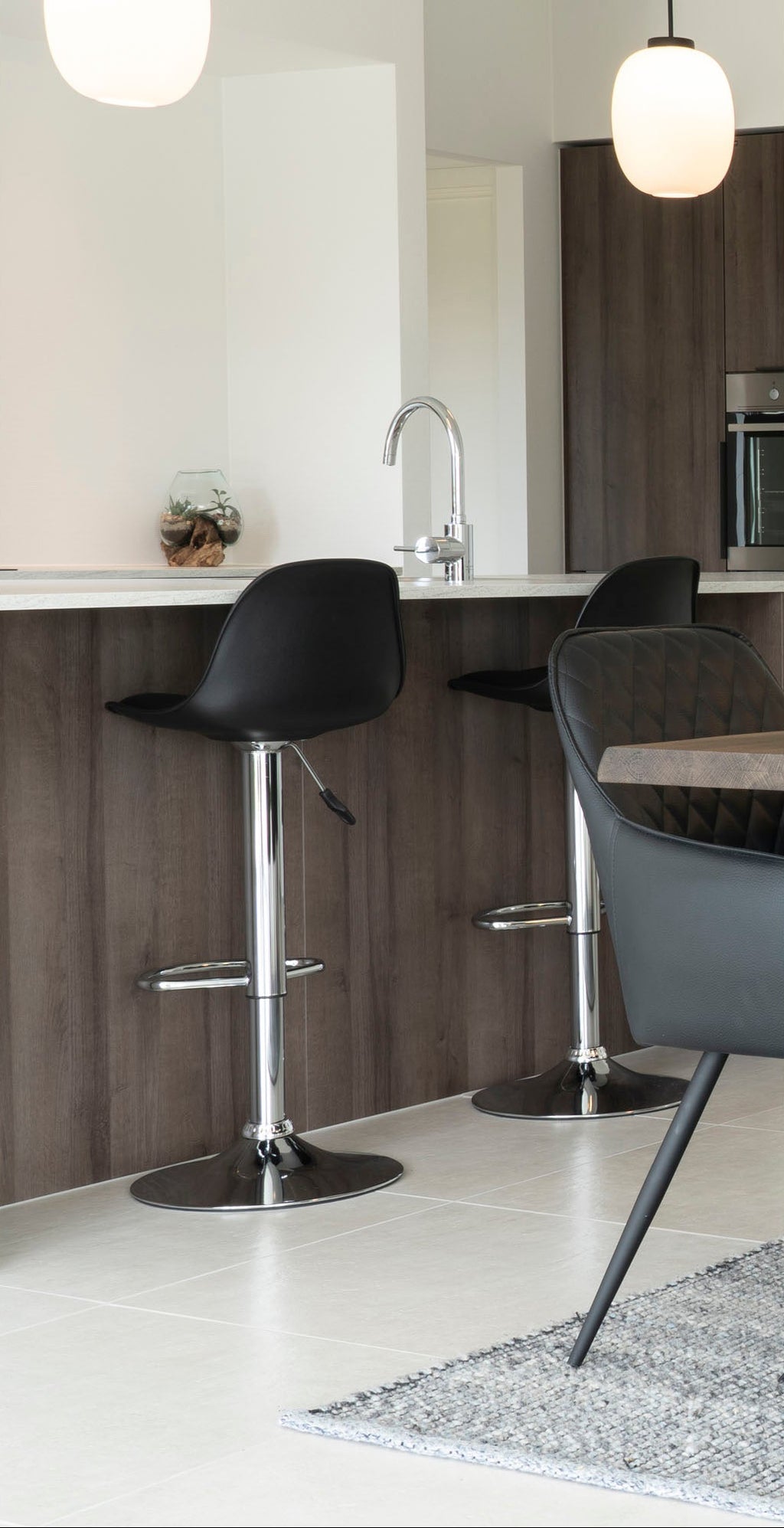 Trondheim Barstol – Svart