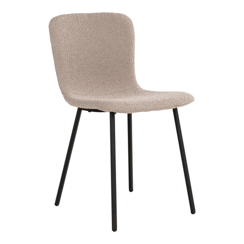 2-pack Halden Matstolar – Beige Bouclé