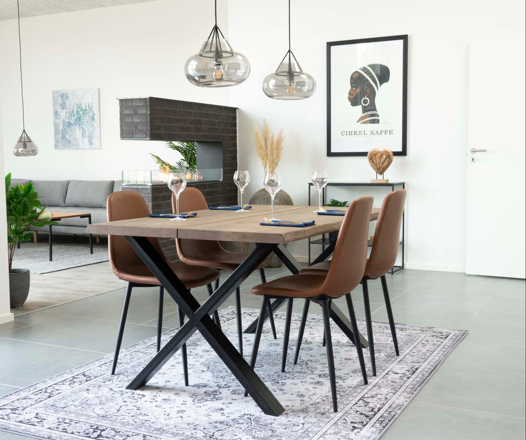 Stockholm Matstol – Vintage Ljusbrun