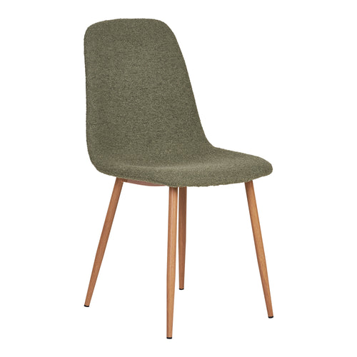2-pack Stockholm Matstolar – Mörkgrön Bouclé