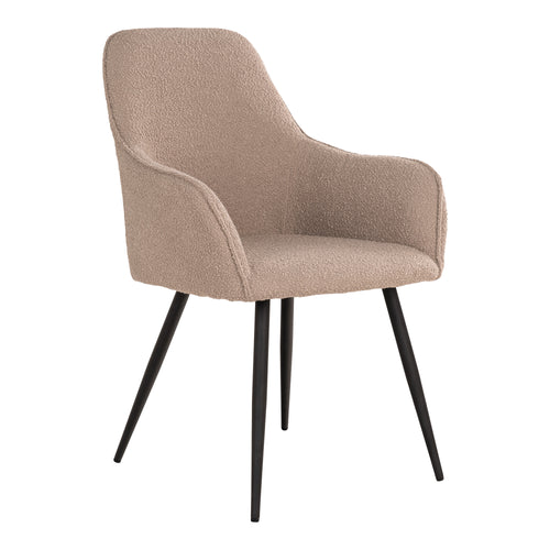 2-pack Harbo Matstolar – Beige Bouclé