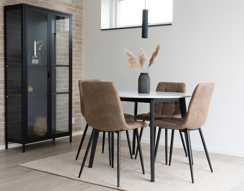 Middelfart Matstol – Ljusbrun Sammet