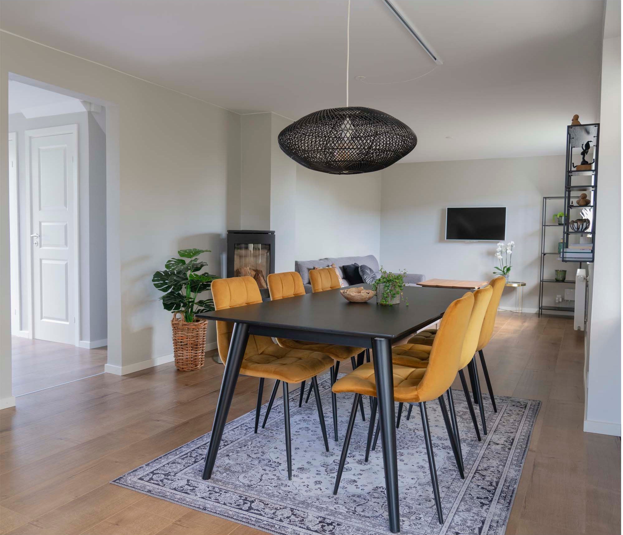 Middelfart Matstol – Senapsgul Sammet