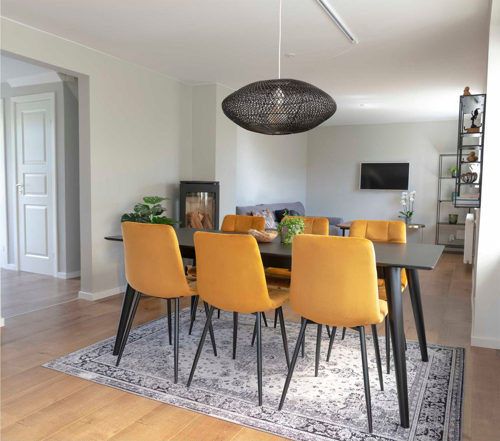 Middelfart Matstol – Senapsgul Sammet