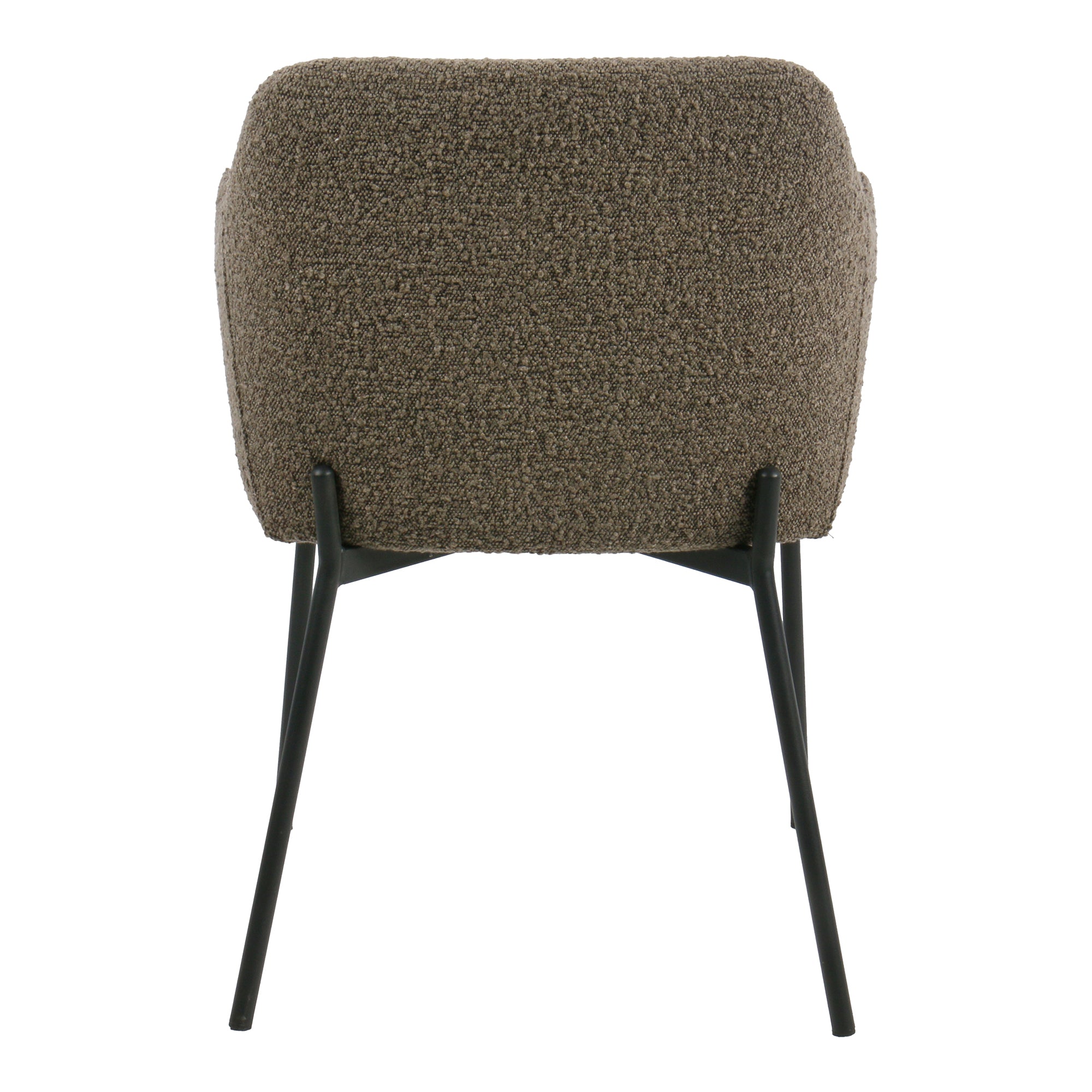 2-pack Melilla Matstolar – Brun Bouclé