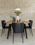 Pisa Matstol – Svart PU