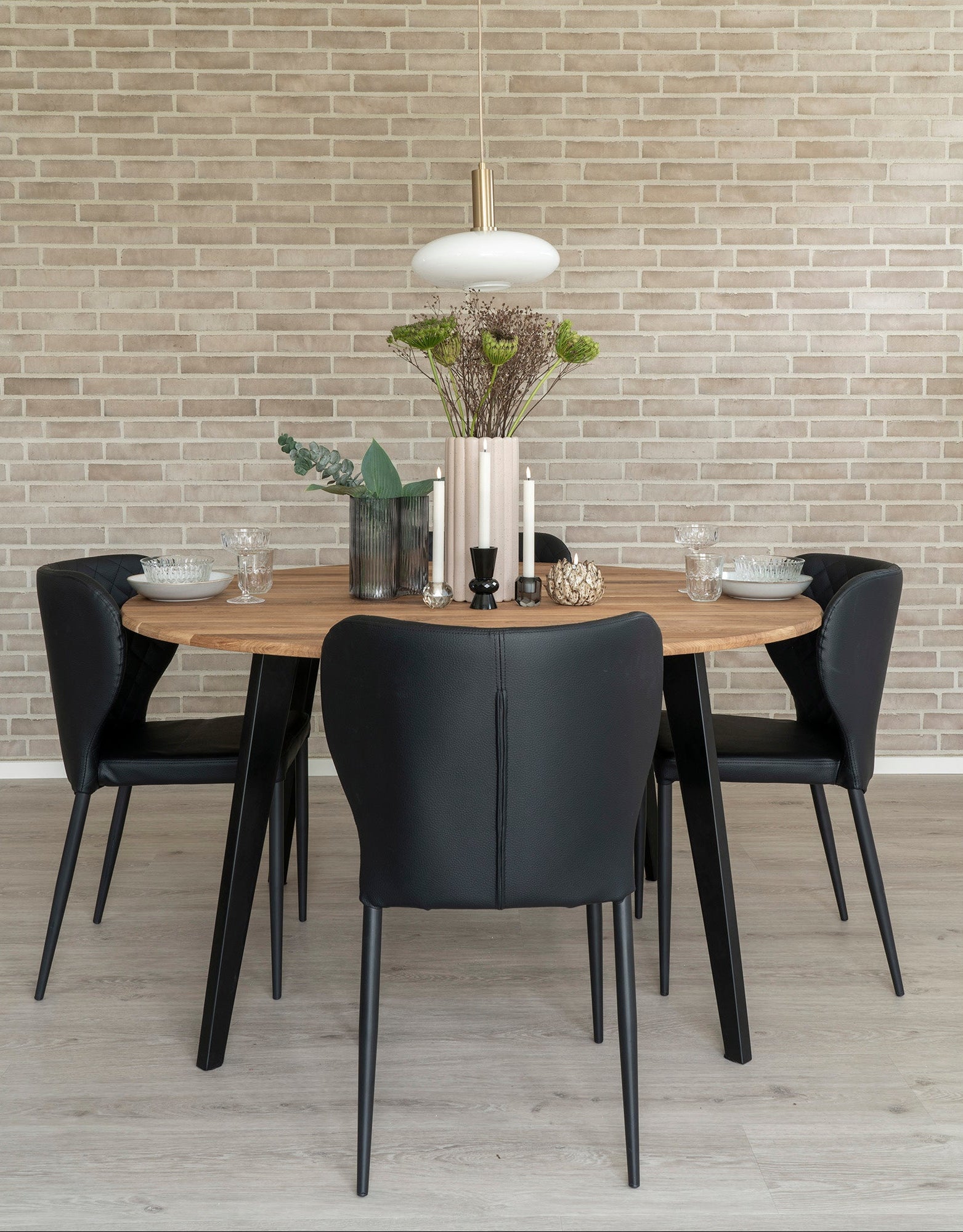 Pisa Matstol – Svart PU