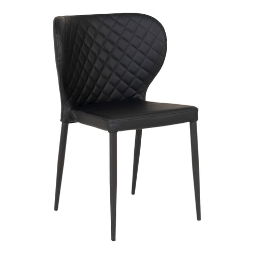 2-pack Pisa Matstolar – Svart PU