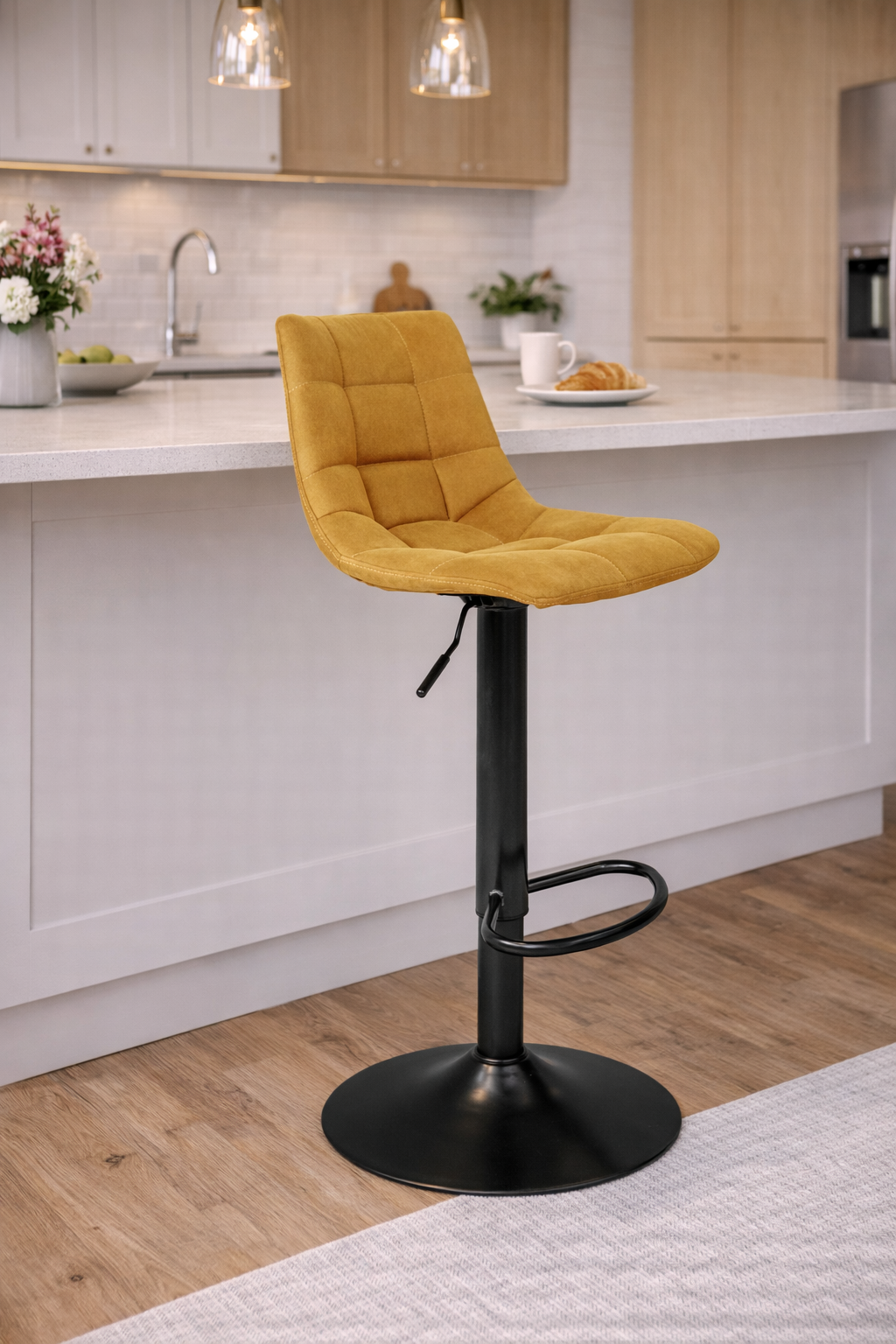 Middelfart Barstol – Senapsgul