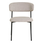 2-pack Mira Matstolar – Sand Bouclé