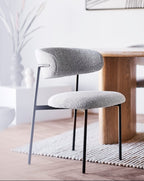 2-pack Mira Matstolar – Sand Bouclé