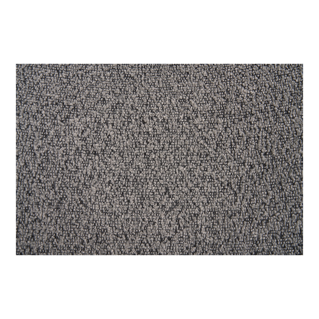 Mira Matstol – Ljusgrå Bouclé