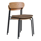 Estepona Matstol – Natur / Brun / Svart