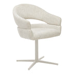 Dover Matstol med snurrfunktion – Beige melerad