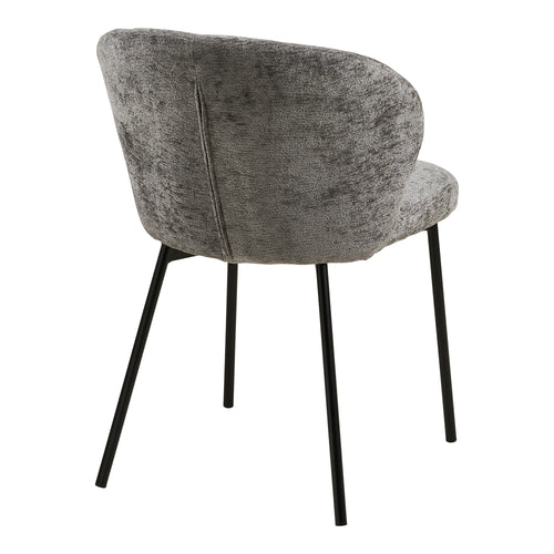 2-pack Roanne Matstolar – Grey / Black
