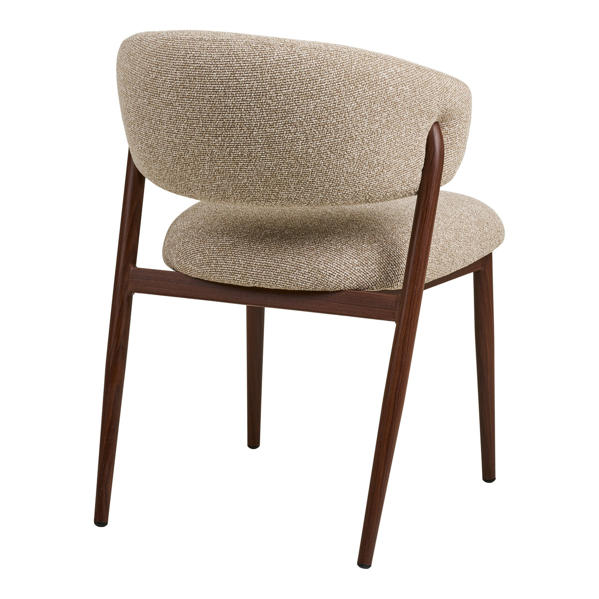 2-pack Cavi Matstol – Sand / Valnöt