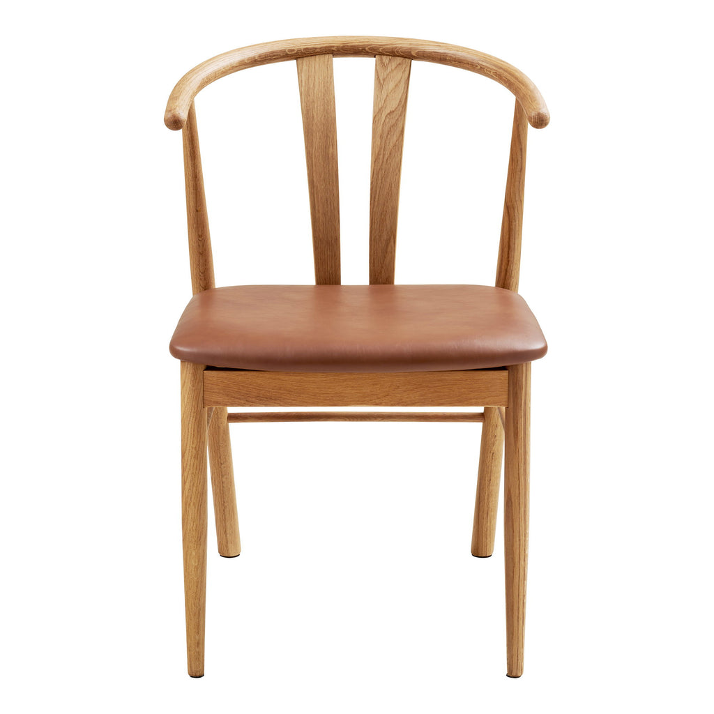 2-pack Artenara Matstol – Natur / Brun