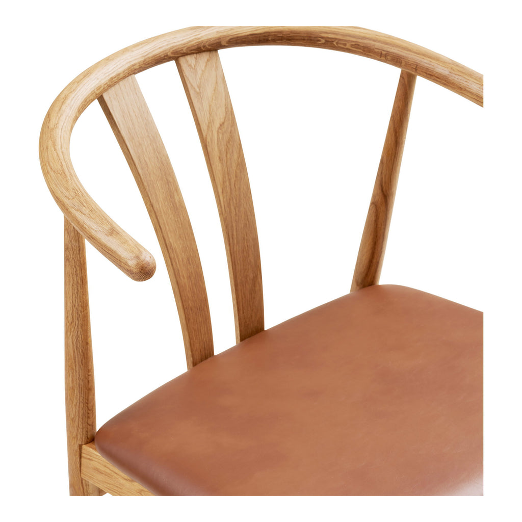2-pack Artenara Matstol – Natur / Brun