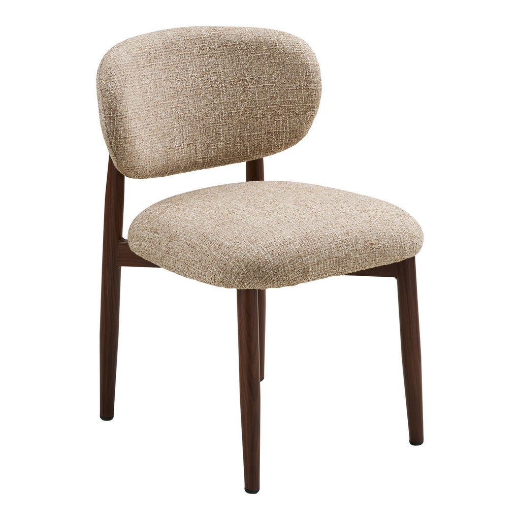 2-pack Isola Matstol – Ljusbrun / Mörkbrun