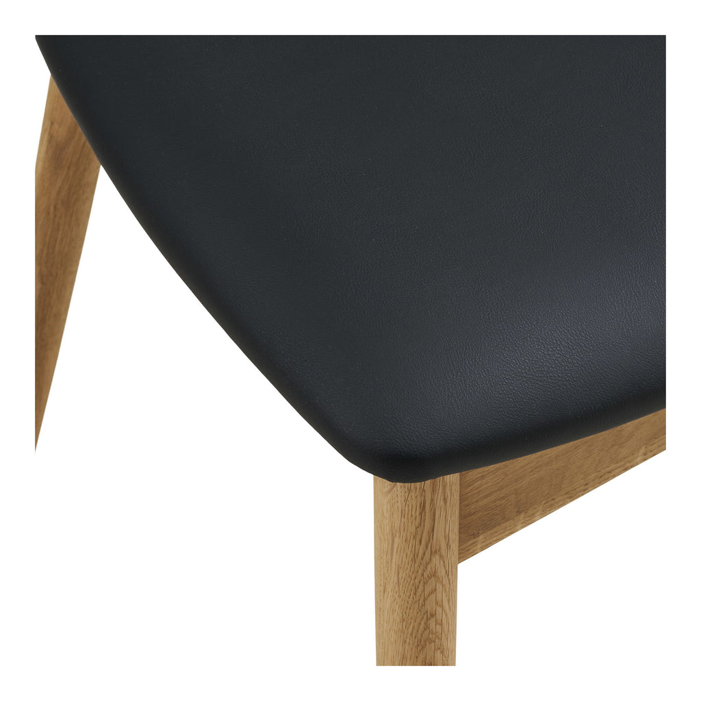 2-pack Lanuza Matstol – Natur / Svart