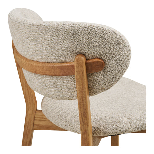 2-pack Dunkirk Matstolar – Ek / Beige
