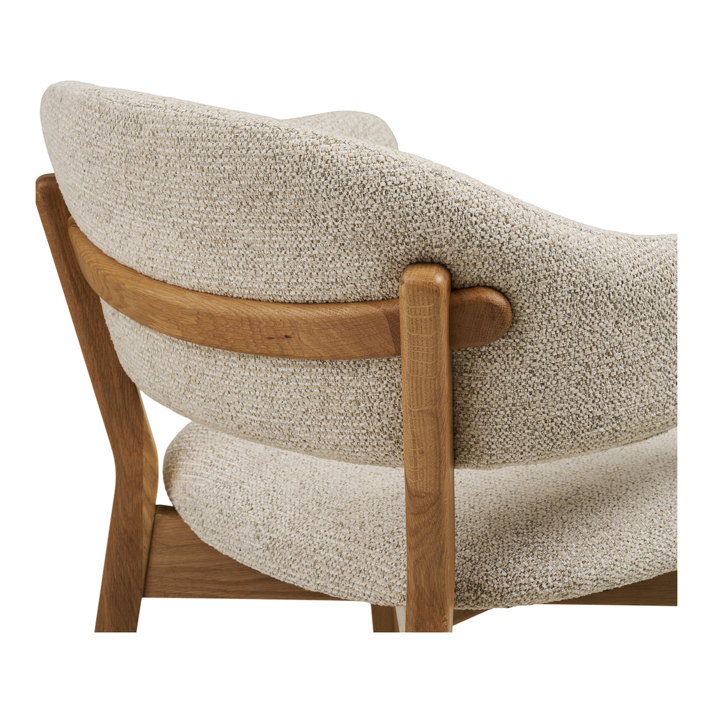 Dunkirk Matstol med armstöd – Ek / Beige