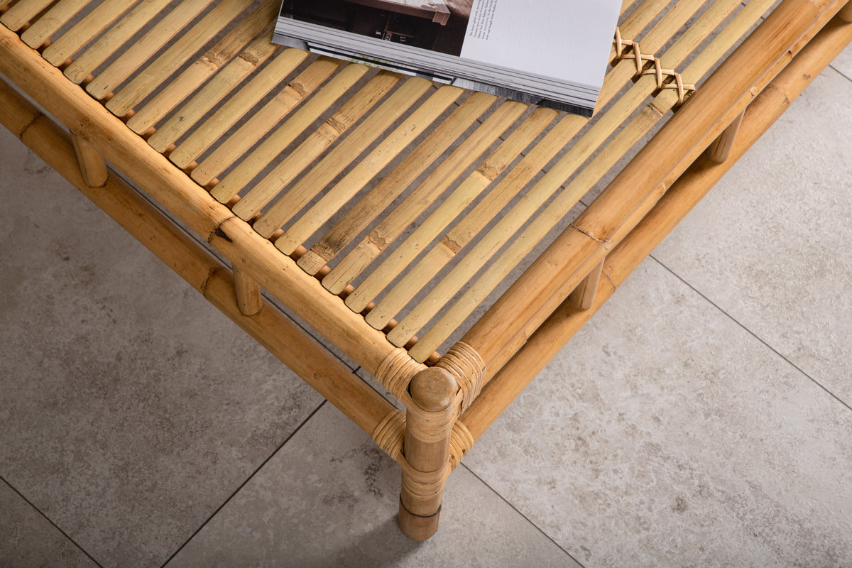 Cane Soffbord 120 x 70 Natur