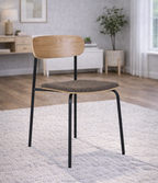 Estepona Matstol – Natur / Brun / Svart