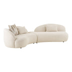 Amol Soffa i Natur – 326 cm med 3 Sittdynor