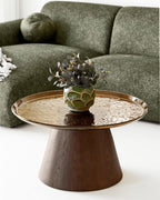 Clyde Lounge Soffa – Olivgrön (Högerdivan)