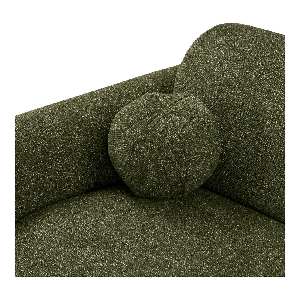 Clyde Lounge Soffa – Olivgrön (Högerdivan)
