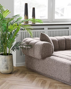 Aurora Lounge-soffa – Brun (Vänster)