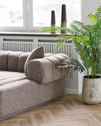 Aurora Lounge-soffa – Brun (Höger)