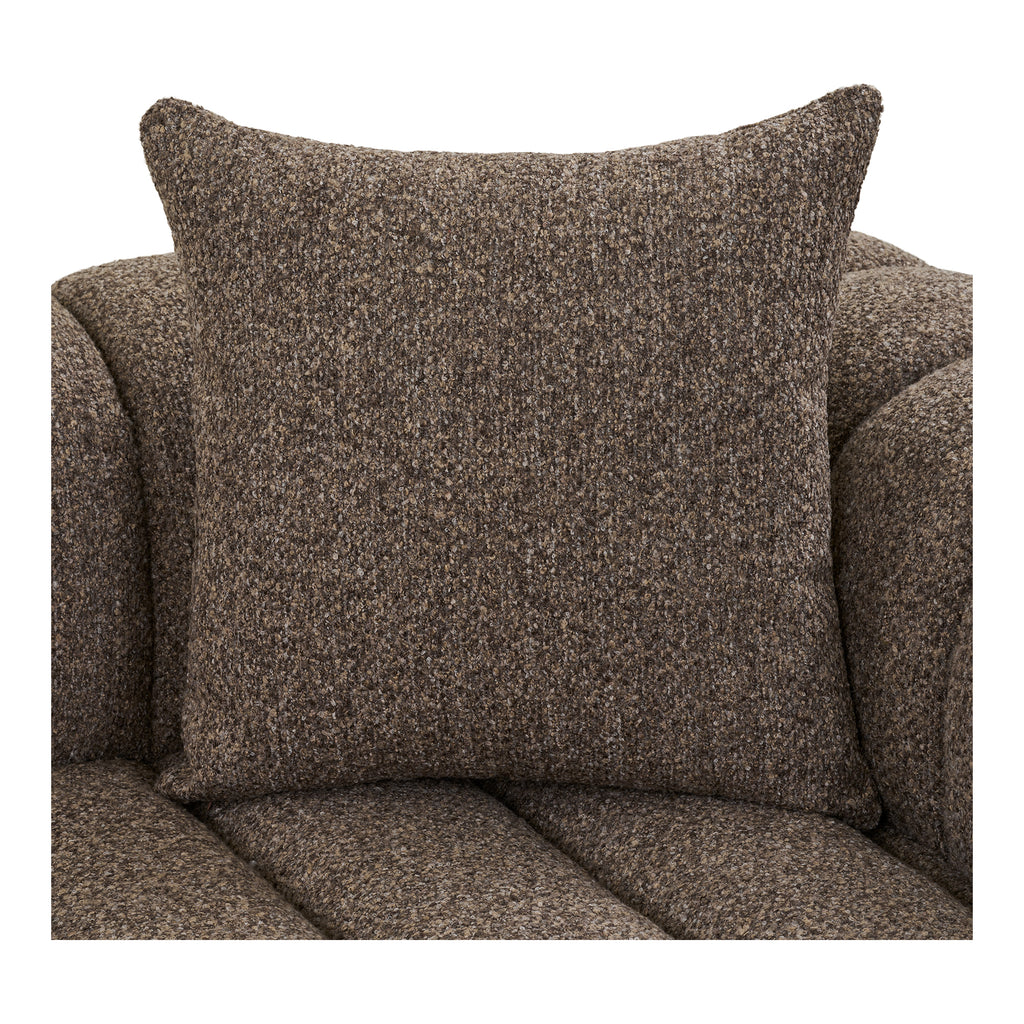 Aurora Lounge-soffa – Brun (Höger)