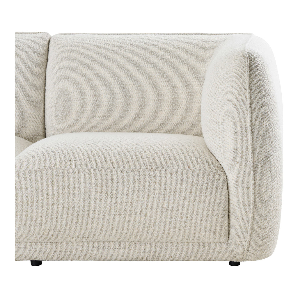 Noor Lounge Soffa – Off-white (Vänsterdivan)