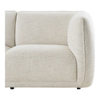 Noor Lounge Soffa – Off-white (Vänsterdivan)