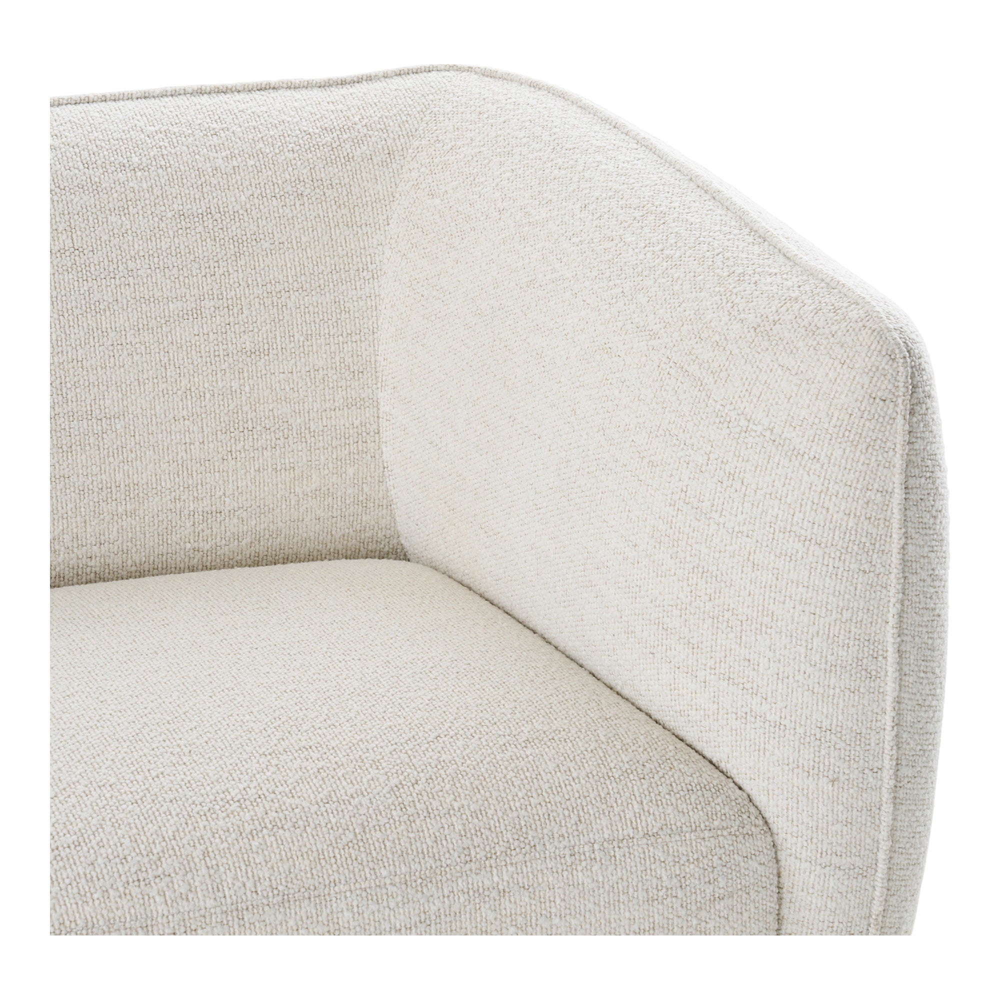 Noor Lounge Soffa – Off-white (Vänsterdivan)