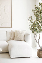 Noor Lounge Soffa – Off-white (Högerdivan)