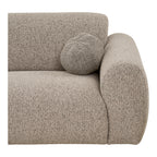 Clyde Lounge-soffa – Stone Grey (Vänster)