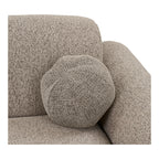 Clyde Lounge-soffa – Stone Grey (Vänster)