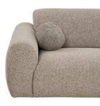Clyde Lounge-soffa – Stone Grey (Höger)