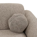 Clyde Lounge-soffa – Stone Grey (Höger)