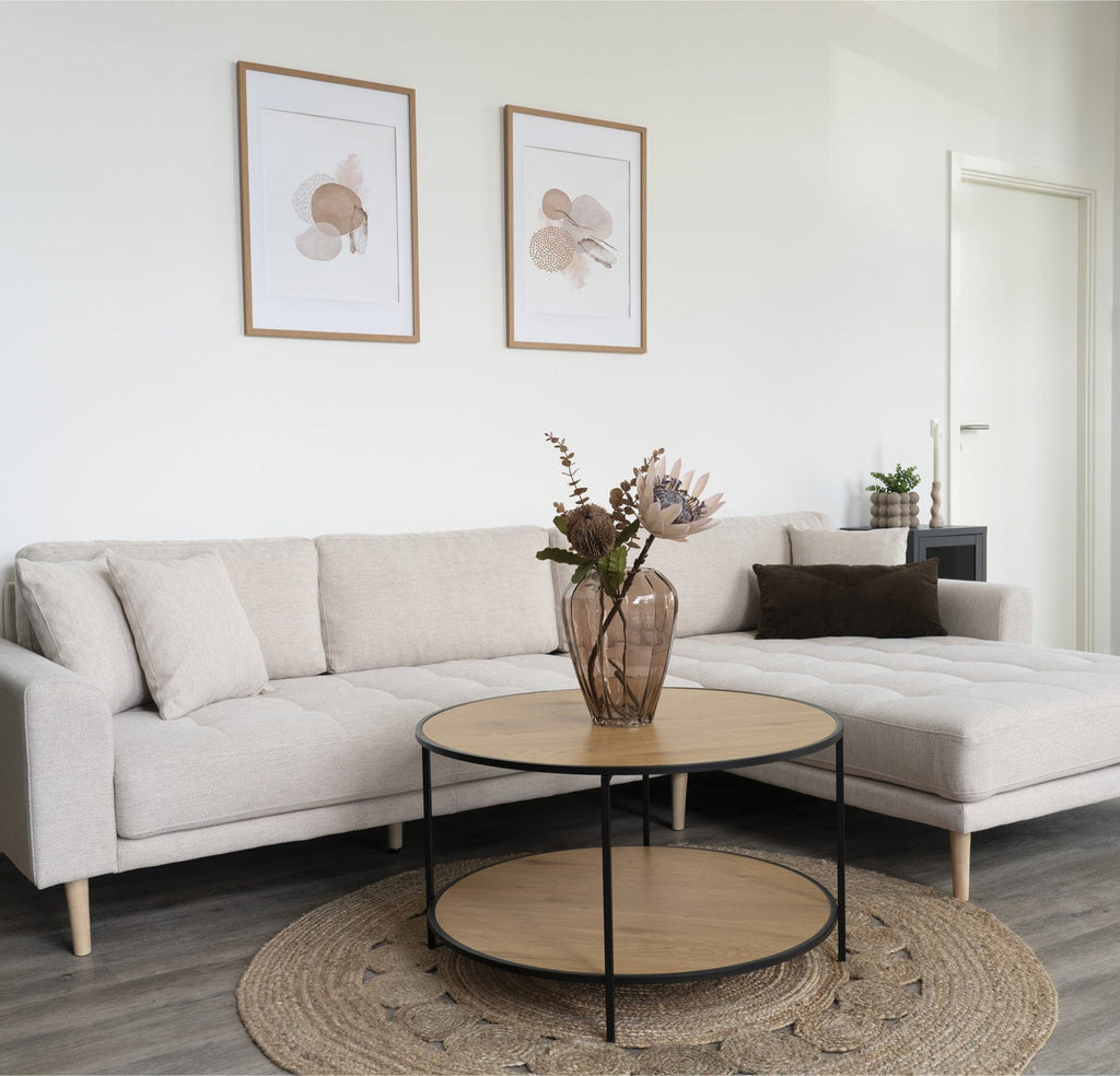 Lido Lounge-soffa – Sand (Höger)