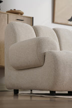 Taza Modulsoffa 3,5-sits med Puff – Sand (Höger)