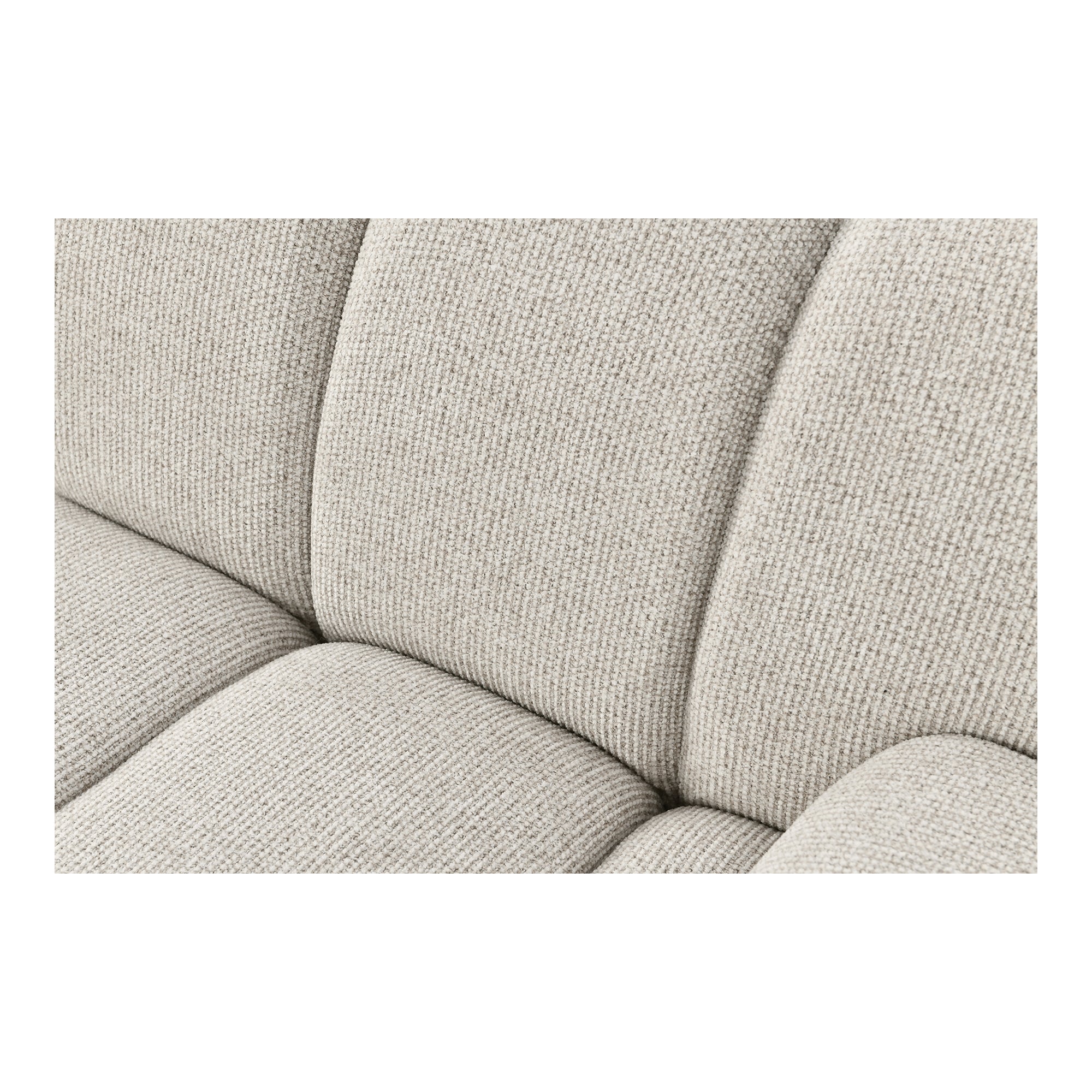 Taza Modulsoffa 3,5-sits med Puff – Sand (Höger)