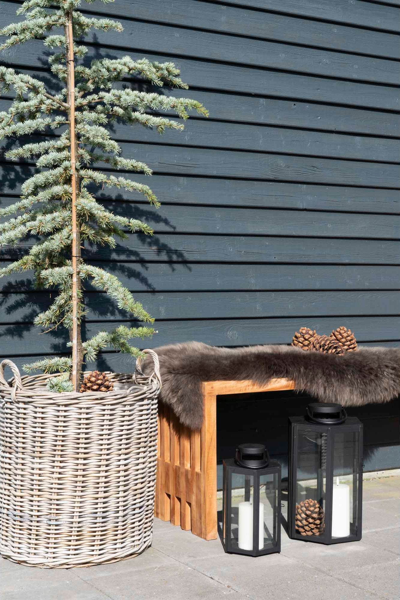 Benidorm Bänk – Natur Teak