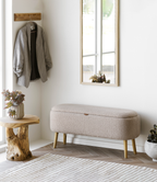 Harlow Bänk med Förvaring – Beige