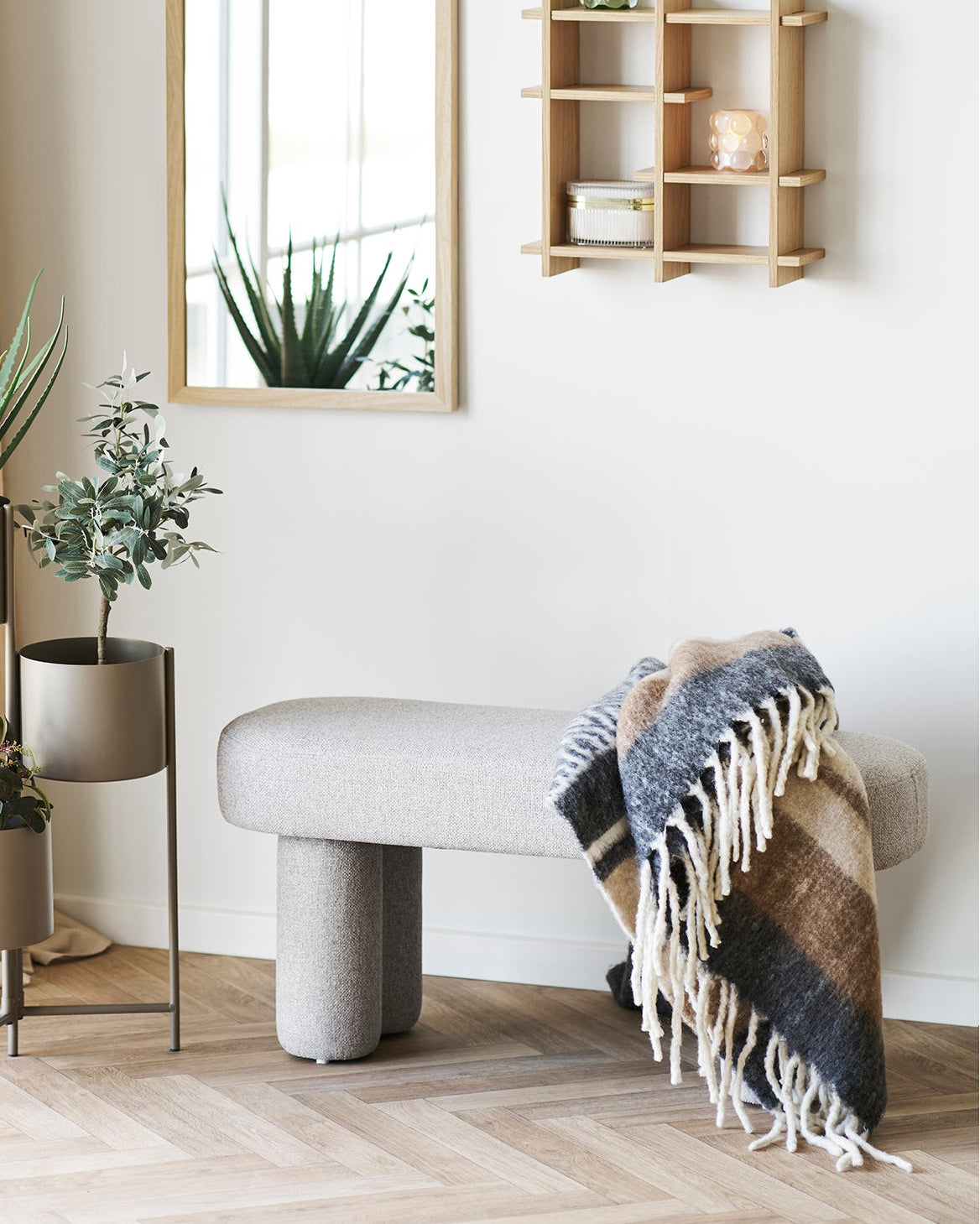 Weston Bänk – Sand 95cm