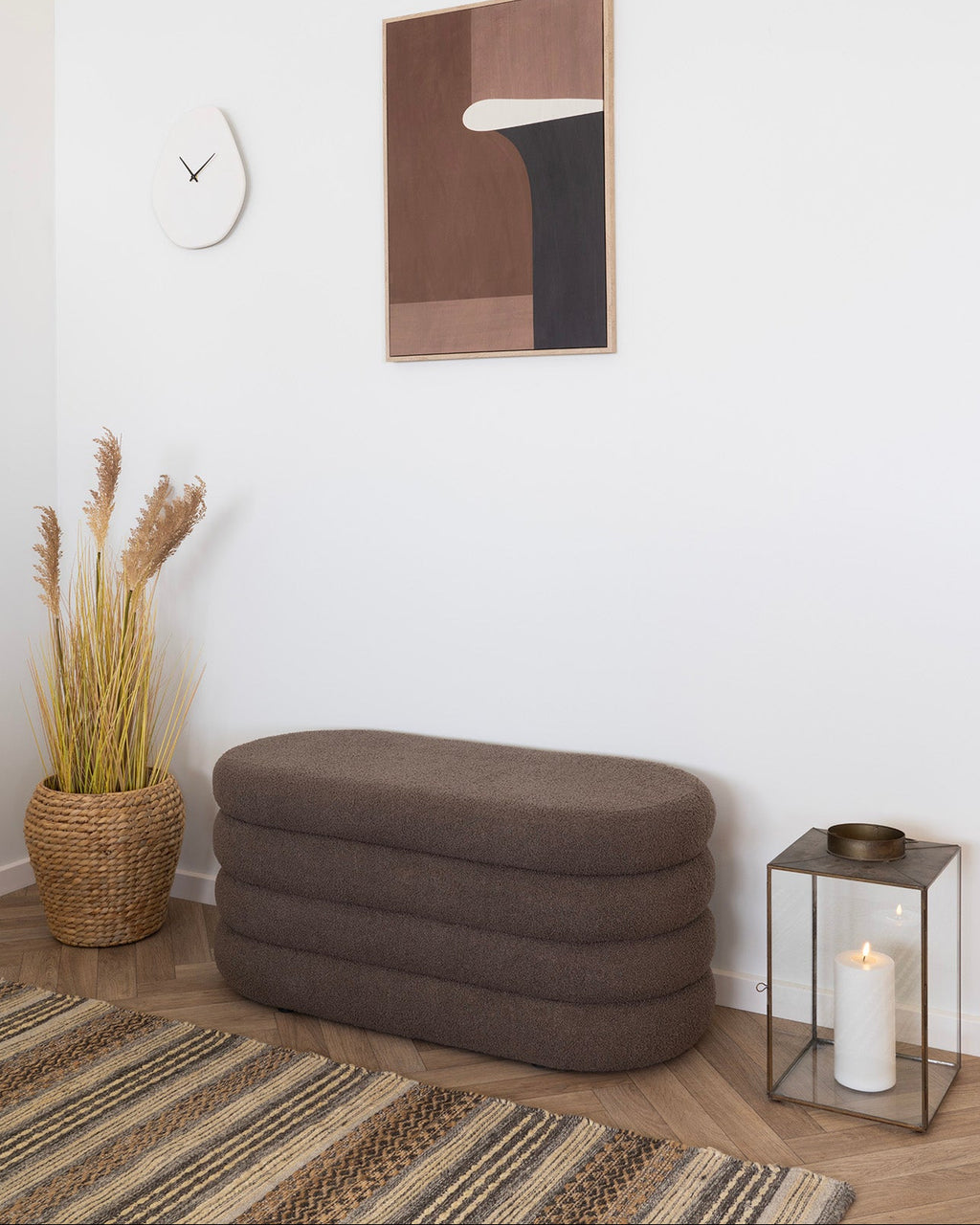 Dartford Bänk med Förvaring – Brun 103cm